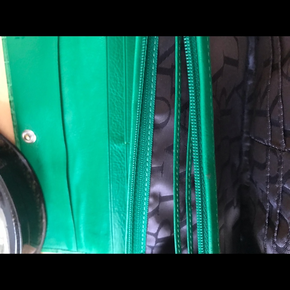 FURLA croc embossed leather wallet - Picture 6 of 8